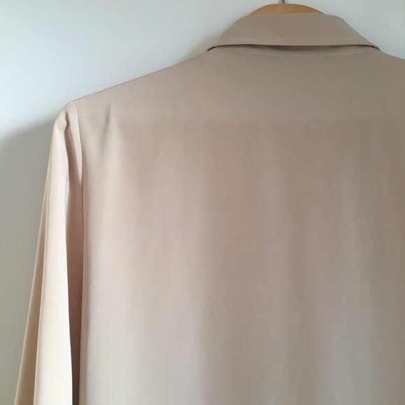 Renato Belestra Micro Crepe Bisque Pintuck Button Down Cufflink Dress Shirt - Picture 7 of 16